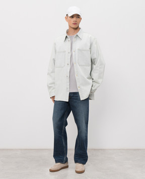 AGOLDE Серая футболка Asha A10091521