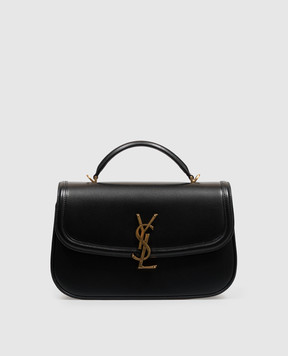 Saint Laurent Чорна шкіряна сумка-седл SOLFERINO A002L50SX0W