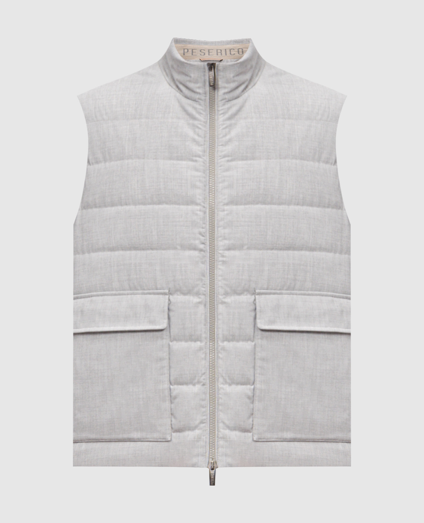 

Серый пуховой жилет, Верхняя одежда