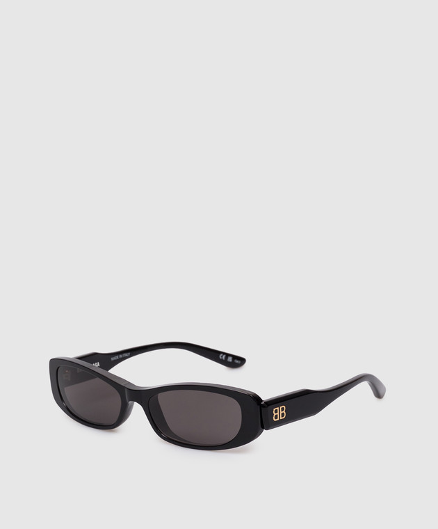 Balenciaga Черные очки с эмблемой ВВ 870642T0039 изображение 3