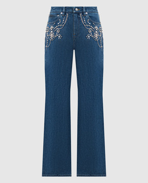 Simkhai Сині джинси Jude з кристалами 6254114DN