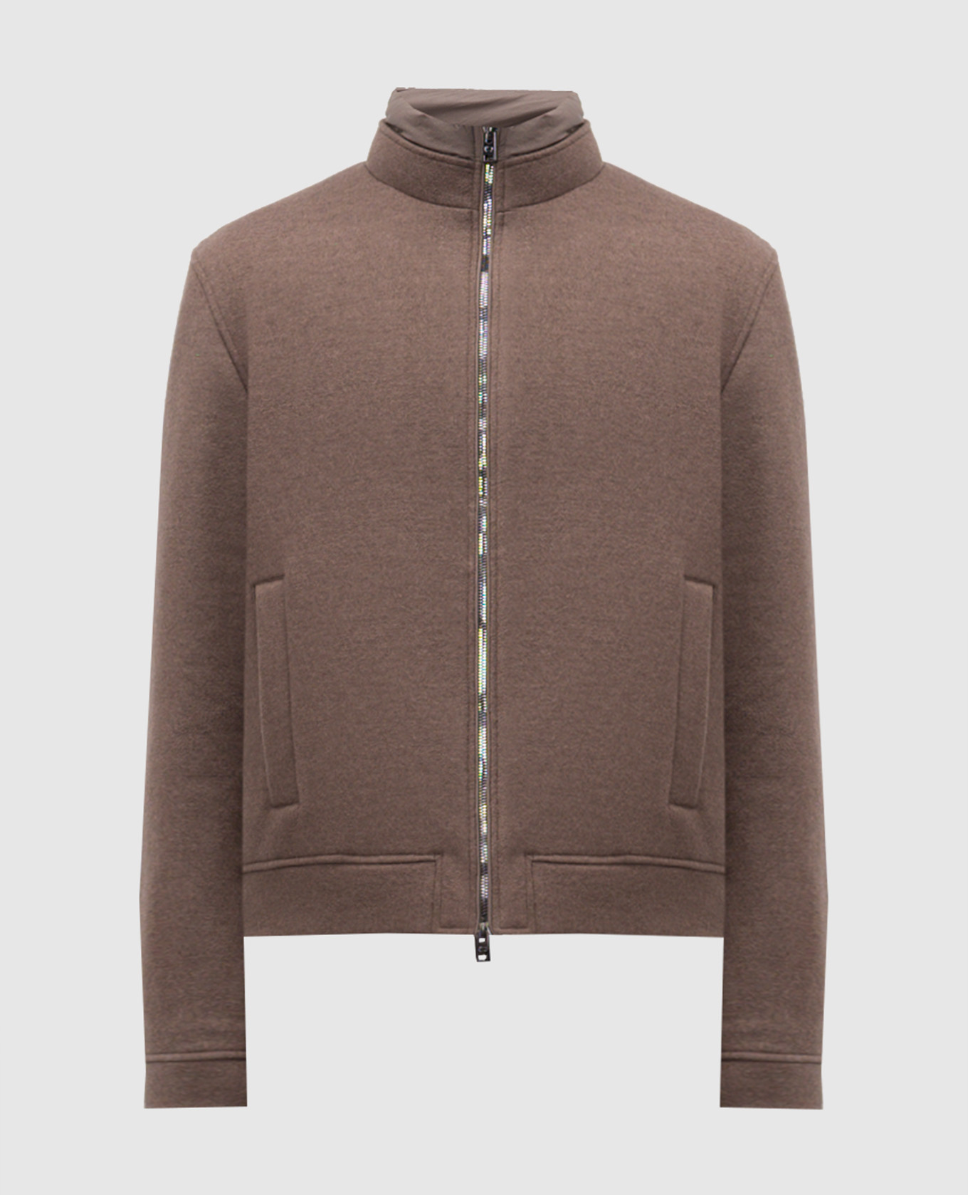 

Коричневая пуховая куртка Lewis с шерстью, Коричневый, Куртки