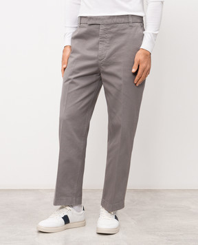 Thom Browne Сірі штани MTU335WF0576