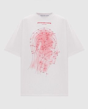 Alexander Wang Біла футболка Eastern Medicine UCC2261886