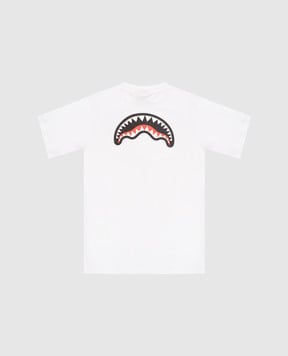 Sprayground Дитяча біла футболка Catch Bear SPY1396WHT