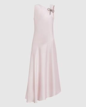 Jil Sander Рожева сукня асиметричного крою J01CT0274J76018