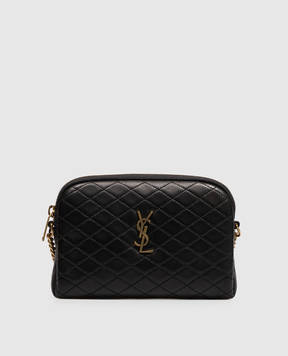 Saint Laurent Чорна шкіряна сумка Gaby 7336671EL07