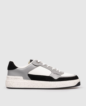 Balmain Шкіряні кросівки B-Court Flip FM0VI349LBIC