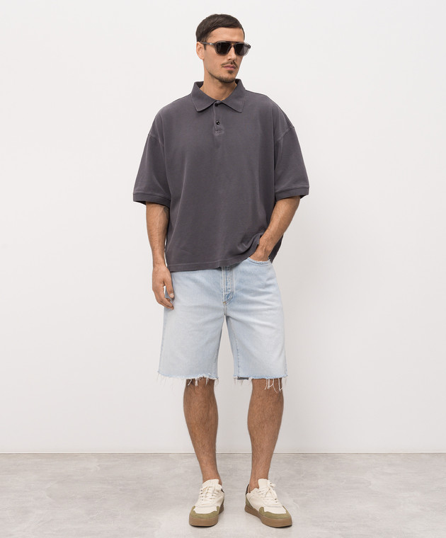 AGOLDE Блакитні джинсові шорти Anson A6761885 зображення 2