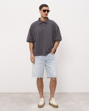 AGOLDE Голубые джинсовые шорты Anson A6761885