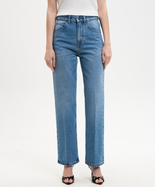 Victoria Beckham Блакитні джинси Julia 1226DJE005216QS зображення 3