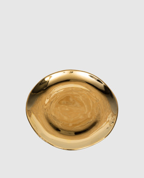 Bitossi Home Золотиста порцелянова тарілка для хліба FTB00802