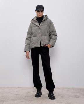 Enrico Mandelli Черные штаны Gymo из кашемира MYGYMO5428