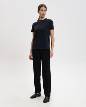 Loro Piana Синяя футболка My-T FAO5498sh