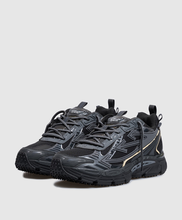 Off-White Чорні кросівки Be Right Back M295C9F001 зображення 2