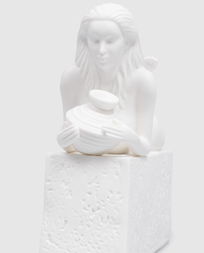 Palais Royal Декоративна біла порцелянова статуетка Zodiac Aquarius woman 4502