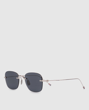 Thom Browne Сріблясті сонцезахисні окуляри UES961AG0001