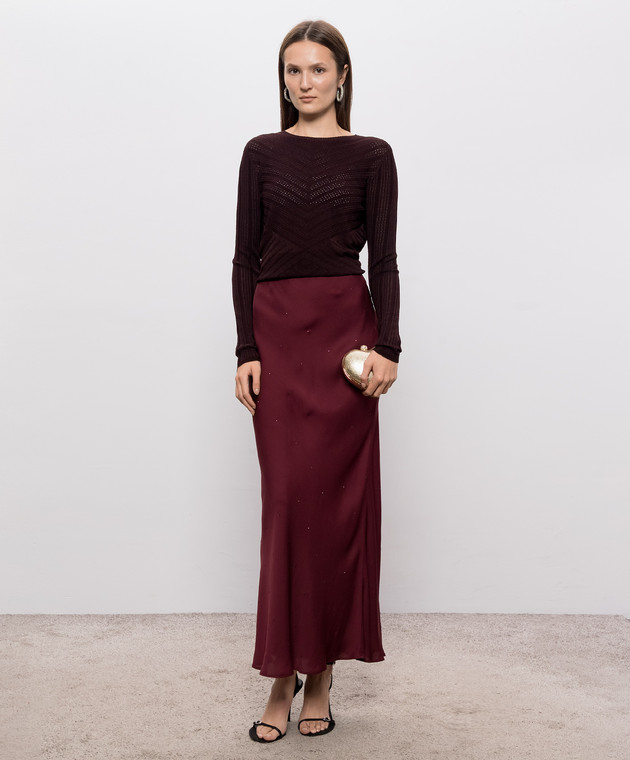 Twinset Коричневый джемпер 262TP3492 изображение 2