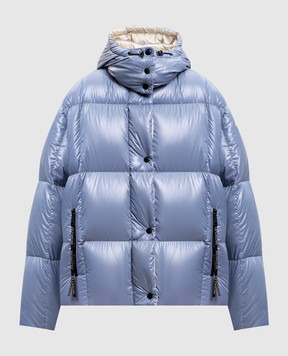 Moncler Голубой пуховик Parana K20931A0010368950