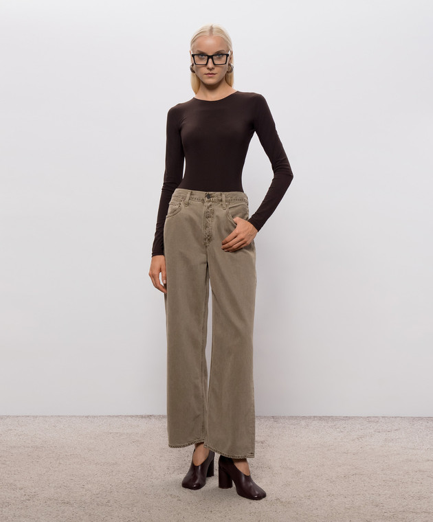AGOLDE Коричневые джинсы Low Slung Baggy A90791968 изображение 2