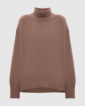 Demiur Коричневый свитер из кашемира CASH406