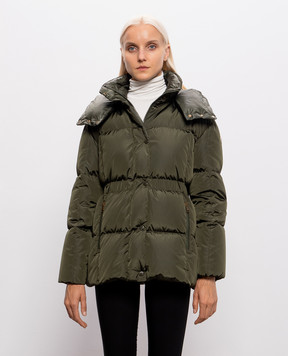 Moncler Зелений пуховик Agneux L20931A00163539ZD
