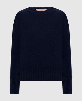 Twinset Синий свитер из кашемира 262TT3392