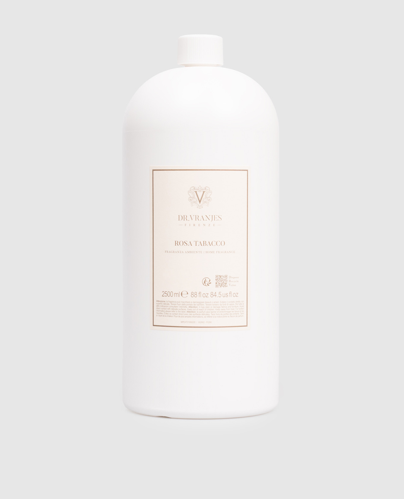 

Наполнитель для аромадифузора Rosa Tabacco 2500 мл, Желтый, Ароматы для дома