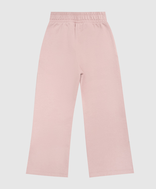 Off-White Дитячі рожеві спортивні штани з принтом Off 44GCH00AS26F002 зображення 2