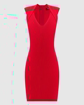 Balmain Рожева сукня міні GF1R4275KJ44