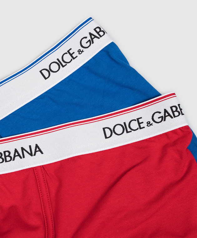 Dolce&Gabbana Набір трусів-боксерів з візерунком логотипа M9D62JOUAIG зображення 3