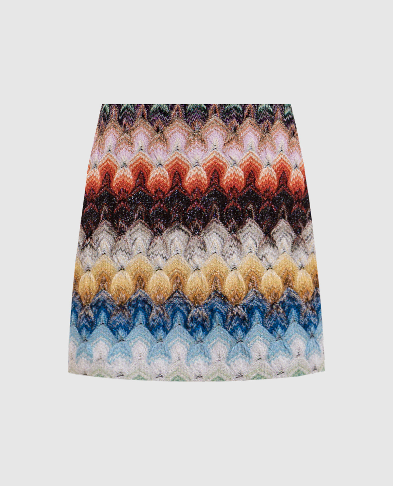 Юбка мини в узор