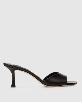 Jimmy Choo Чорні шкіряні мюлі Skye SKYE70CLF