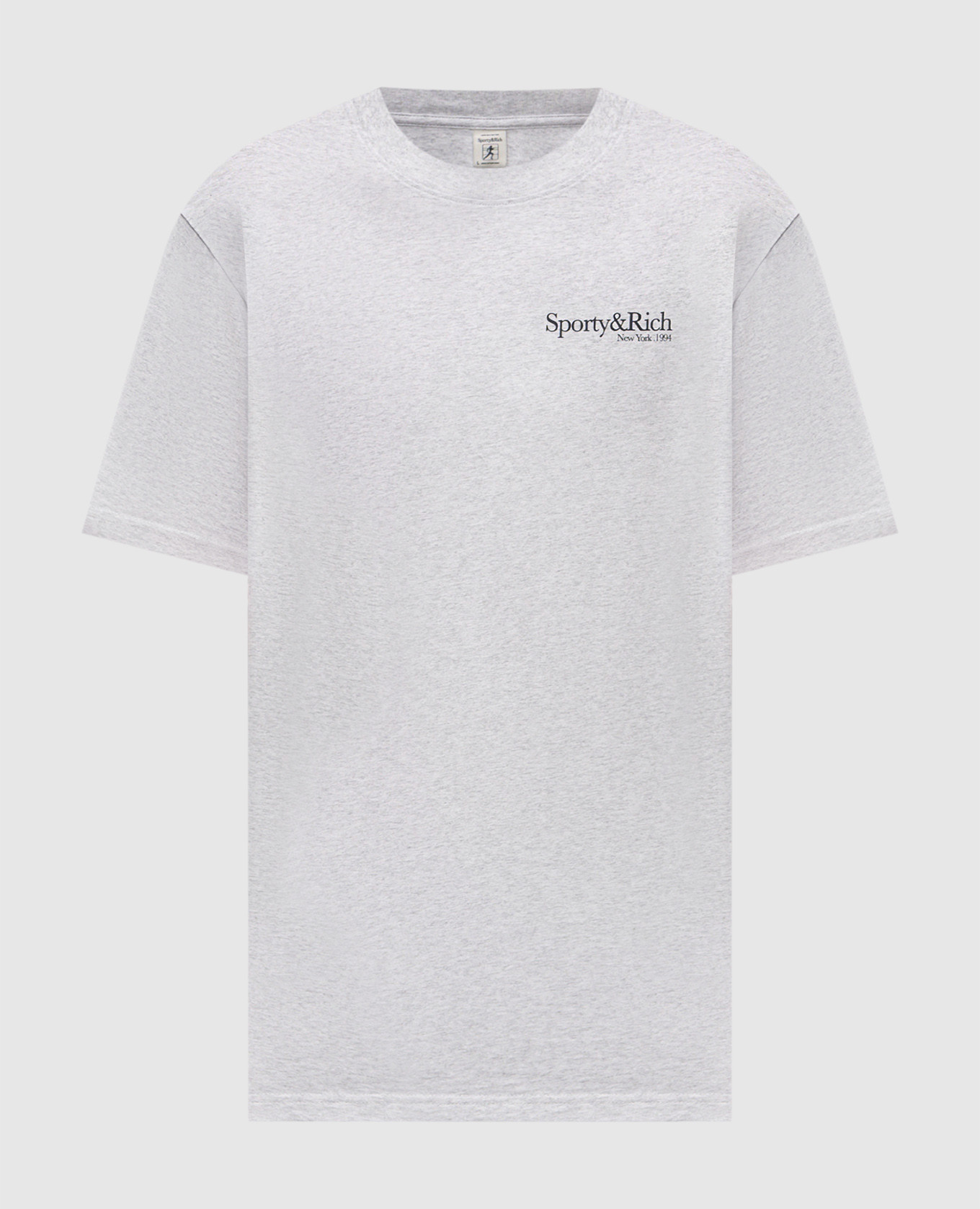 

Серая меланжевая футболка Run Club, Серый, Футболки