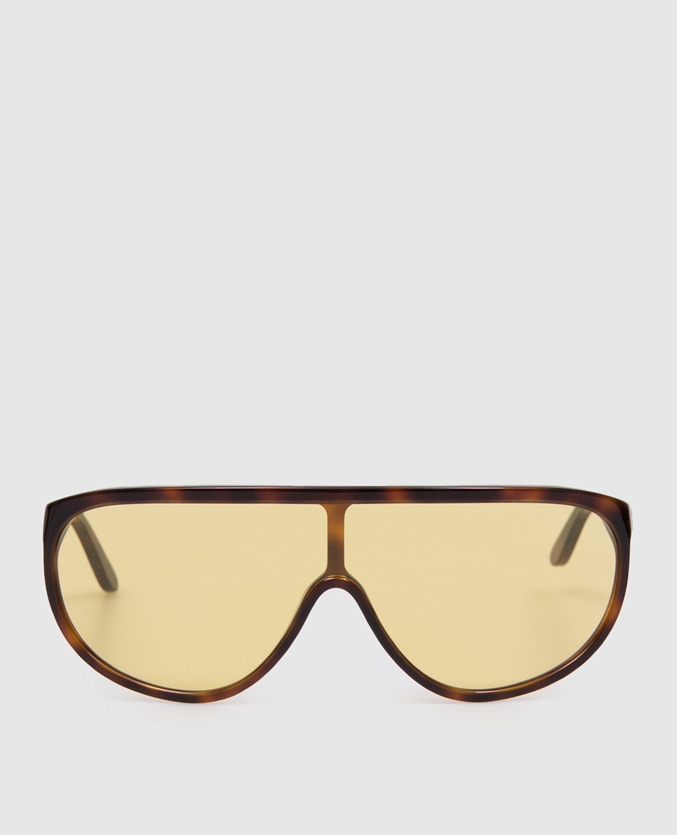 Коричневые солнцезащитные очки Shield Aviator