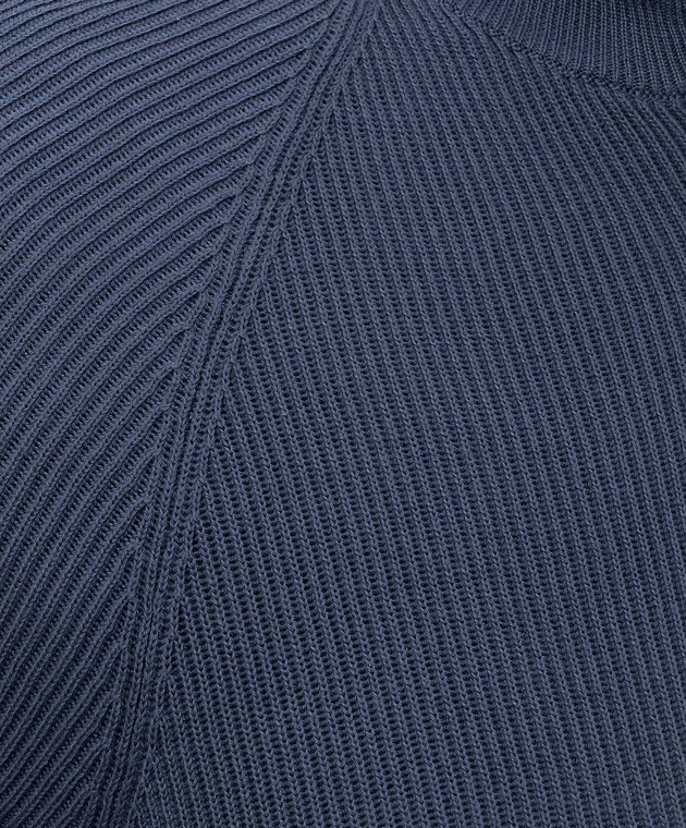 Brunello Cucinelli Синий джемпер M29400104 изображение 5