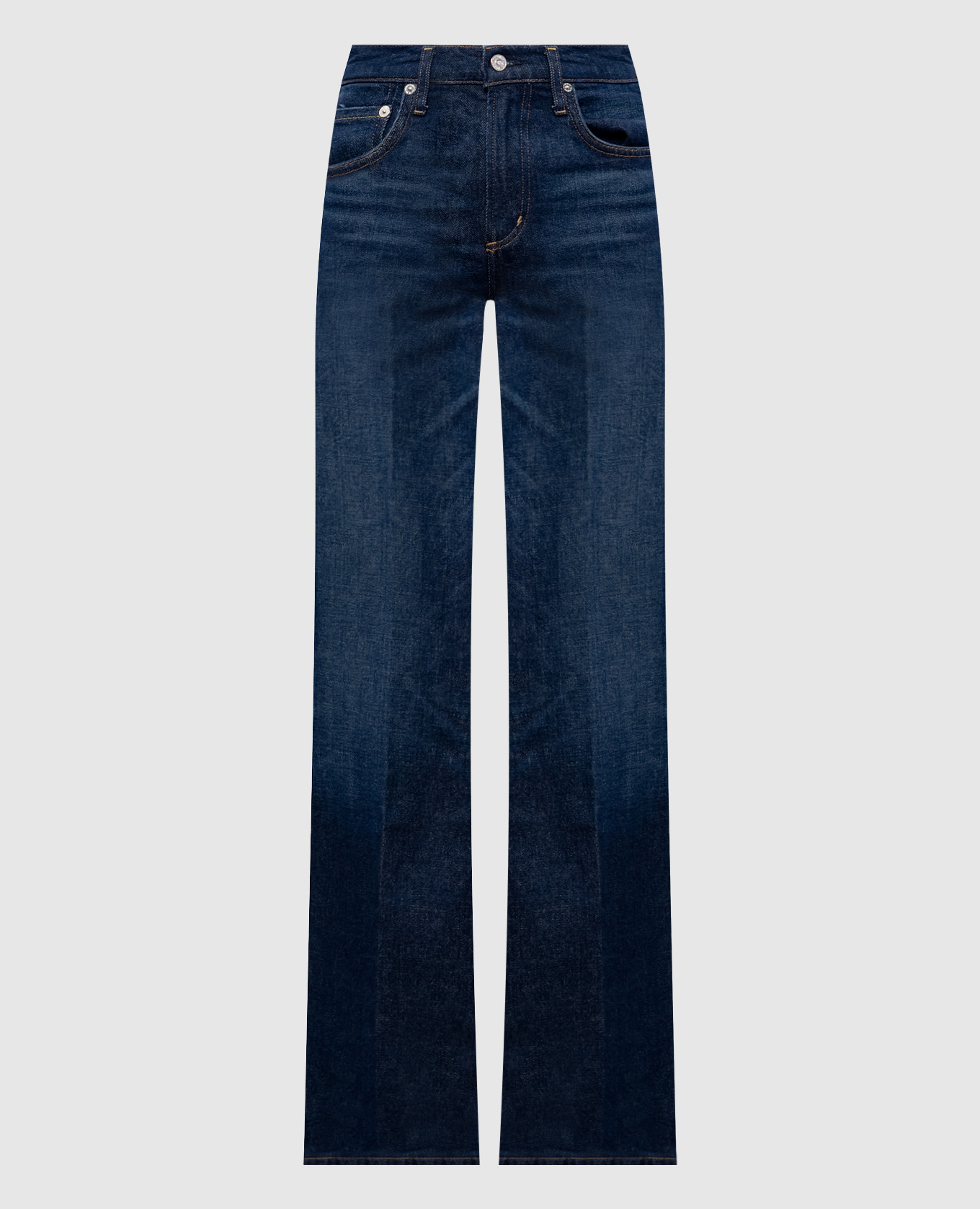 

Синие джинсы клеш Kimberly 70' Flare, Синий, Джинсы клеш