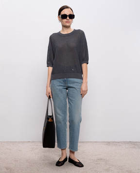 Peserico Сірий джемпер з люрексом S99105F149173H