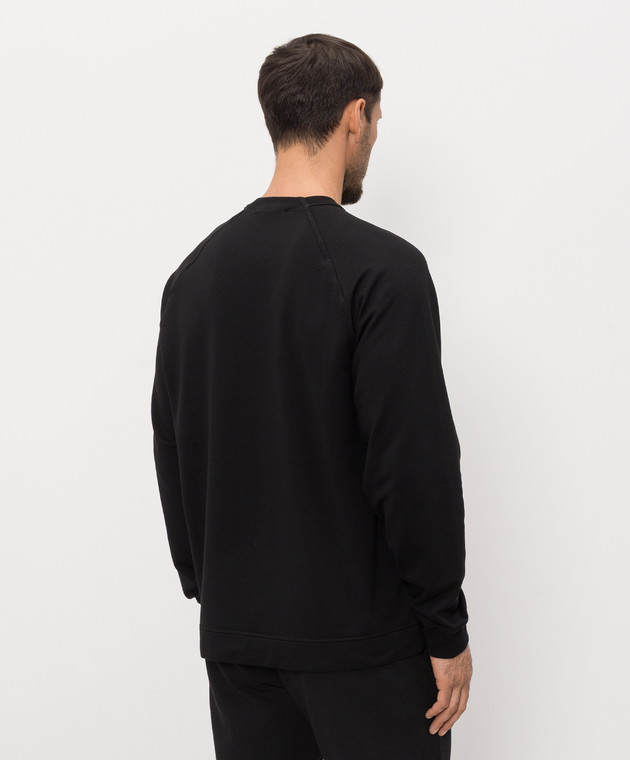 Stone Island Черный лонгслив L1S156100064S00F3 изображение 4