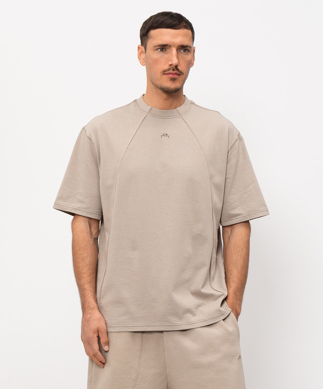 A Cold Wall Бежева футболка Millbank ACWMTS230 зображення 3