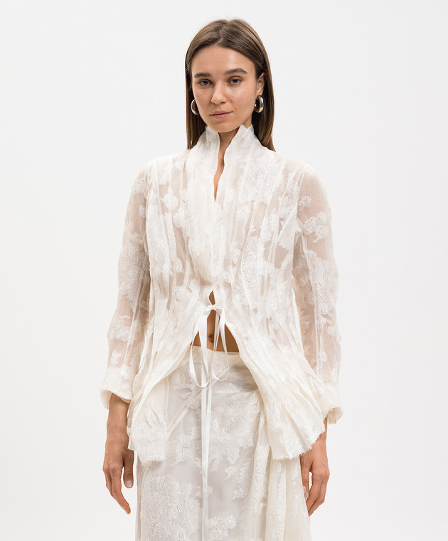 Marc Le Bihan Жакет на запах з мережива 22606 зображення 3