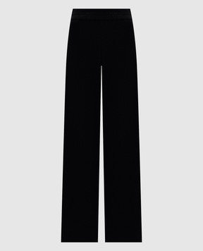 Ermanno Scervino Life Чорні штани кльош з вовною D494P708XJO
