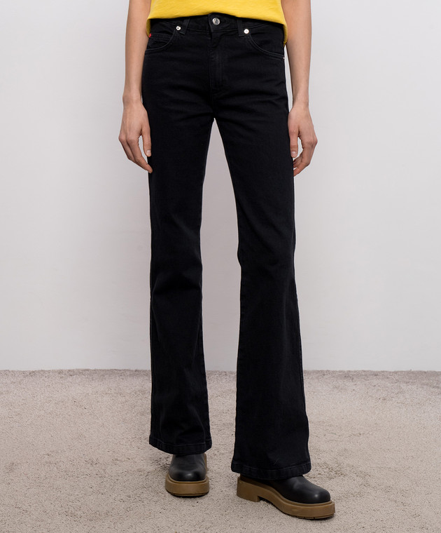 Max & Co Чорні джинси кльош ESTREMO MCOESTREMO зображення 3