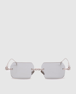 Kuboraum Сріблясті сонцезахисні окуляри H68 KRSH68SI0000004G