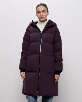 Herno Фиолетовый пуховик PI002239D12590SZ