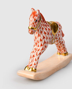 Herend Фарфоровая статуэтка Rocking Horse 05232000VH