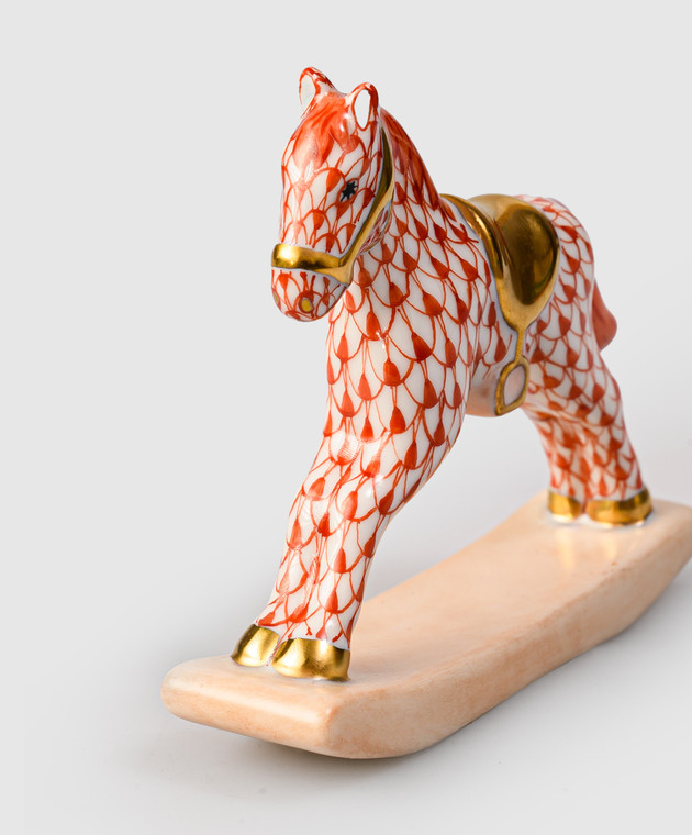 Herend Фарфоровая статуэтка Rocking Horse 05232000VH изображение 3