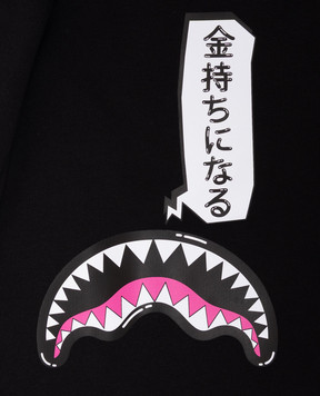 Sprayground Дитячі чорні спортивні штани Shark in Japan SPY1552GBLK