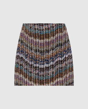 Missoni Твідова спідниця з вовною з люрексом DS26WH09BC006C