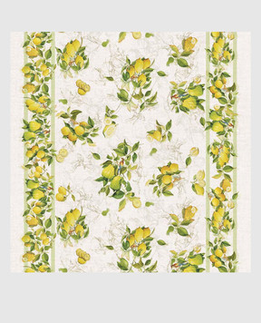 TESSITURA TOSCANA TELERIE Скатертина LIMONCELLO з льону NT190010020067
